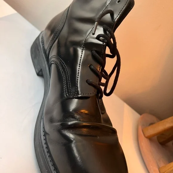 Rare Scotch Soda Men's Leather Boots Black, Size11.5 - Picture 10 of 16